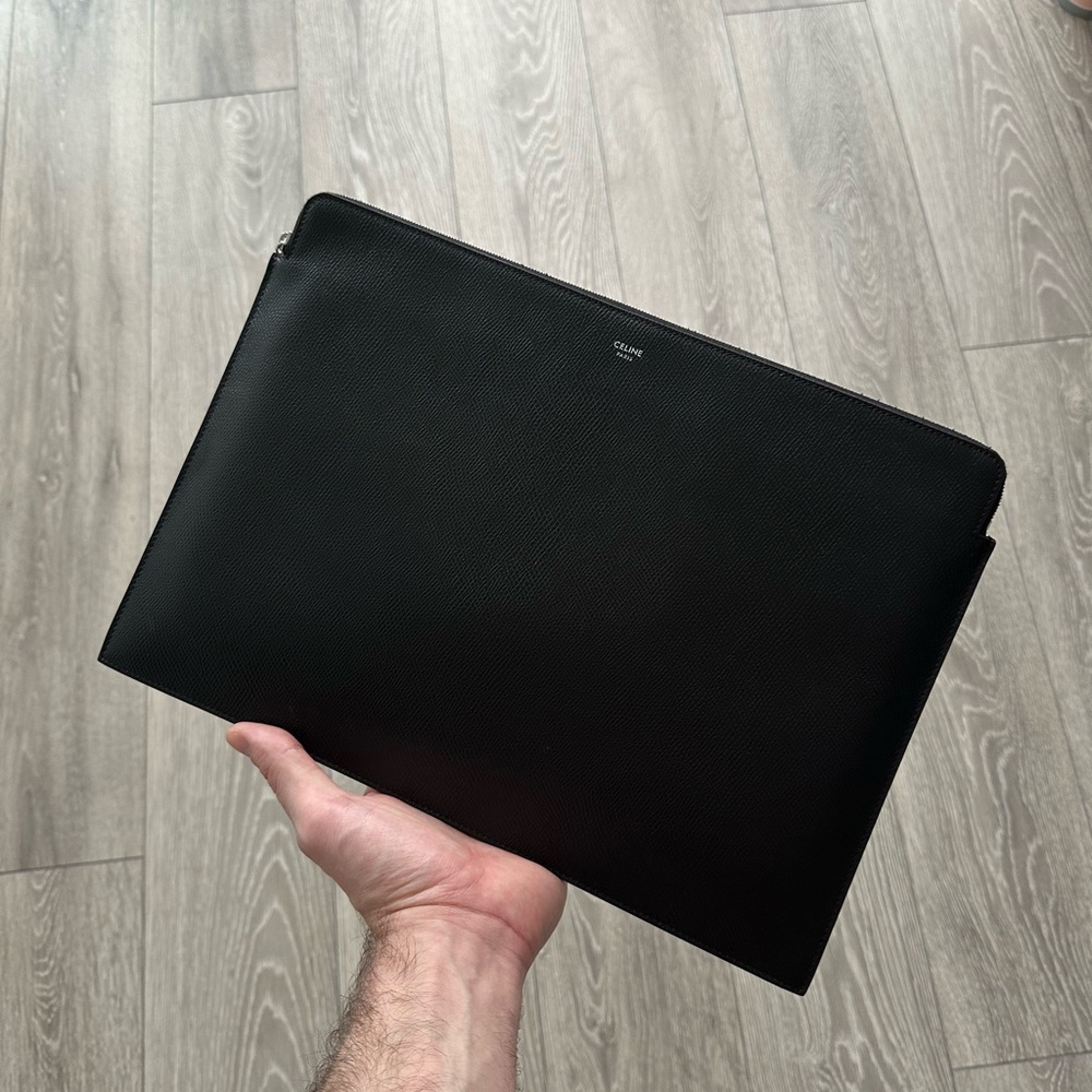 COPY - DOCUMENT HOLDER IN GRAINED CALFSKIN